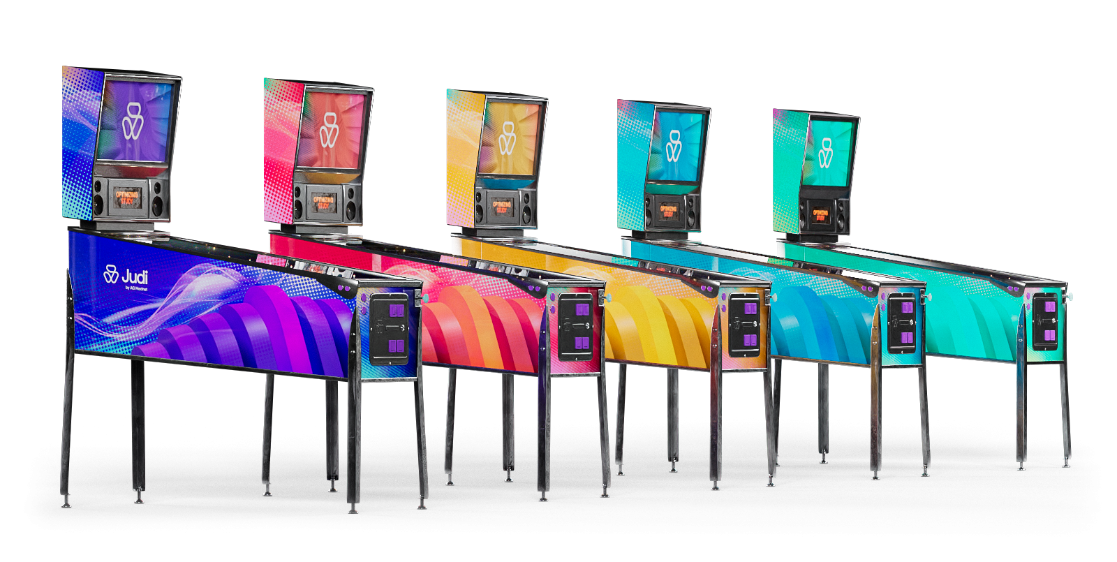 JUDI Pinball Lineup